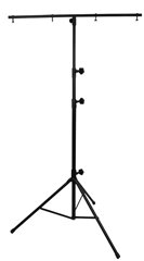 Lighting Stand with T-Bar for Stage, DJ, or Photography Lights Height 2.7M
